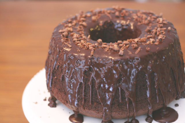 Chocolate Chiffon Cake 1