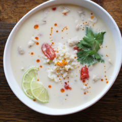 Thai Coconut Soup - Tom Kha Gai 2a